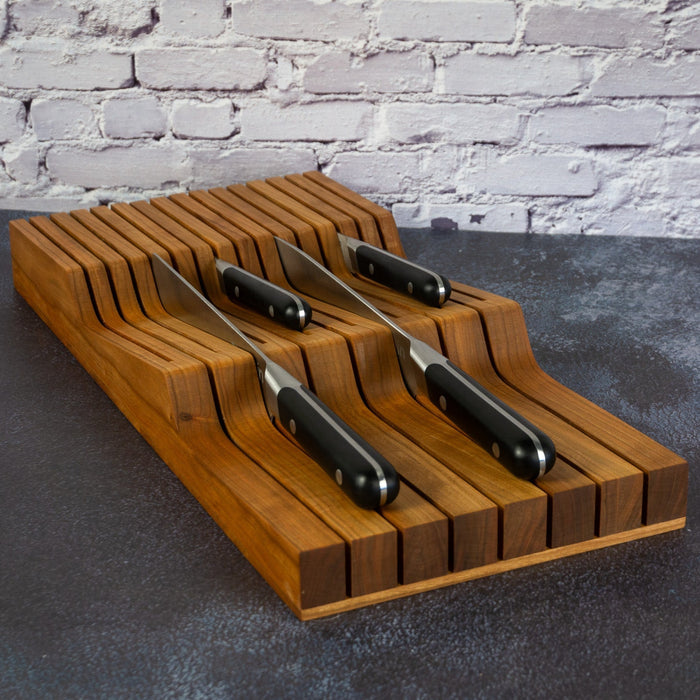 In-Drawer Knife Block