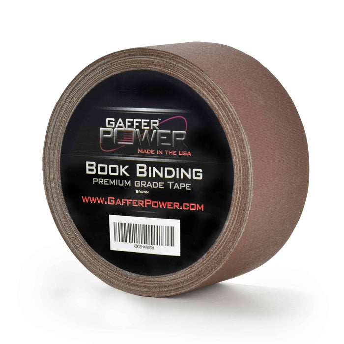 Bookbinding Cloth Book Repair Tape - Brown 2 in X 15 Yds