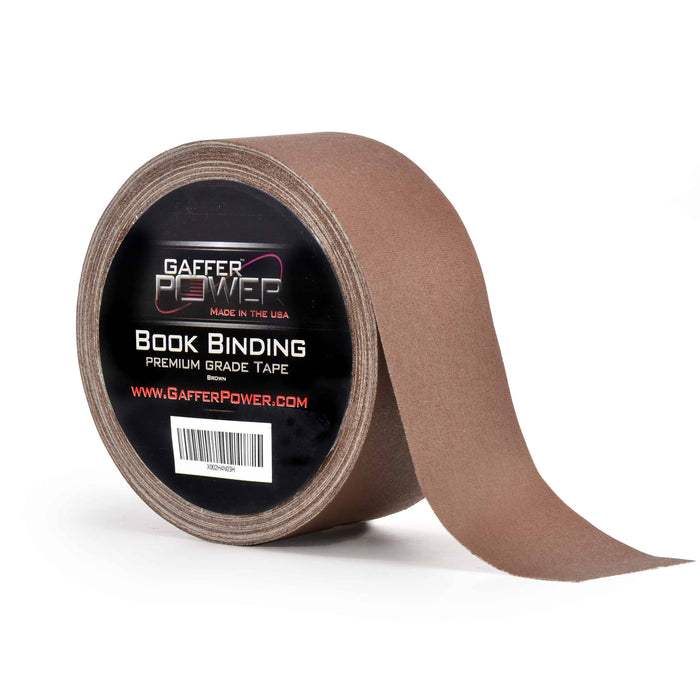 Bookbinding Cloth Book Repair Tape - Brown 2 in X 15 Yds