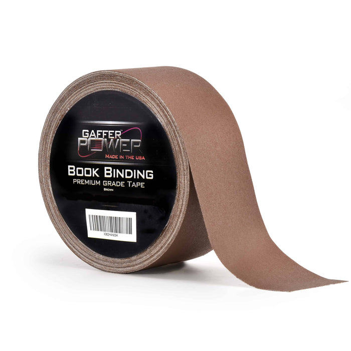 Bookbinding Cloth Book Repair Tape - Brown 2 in X 15 Yds
