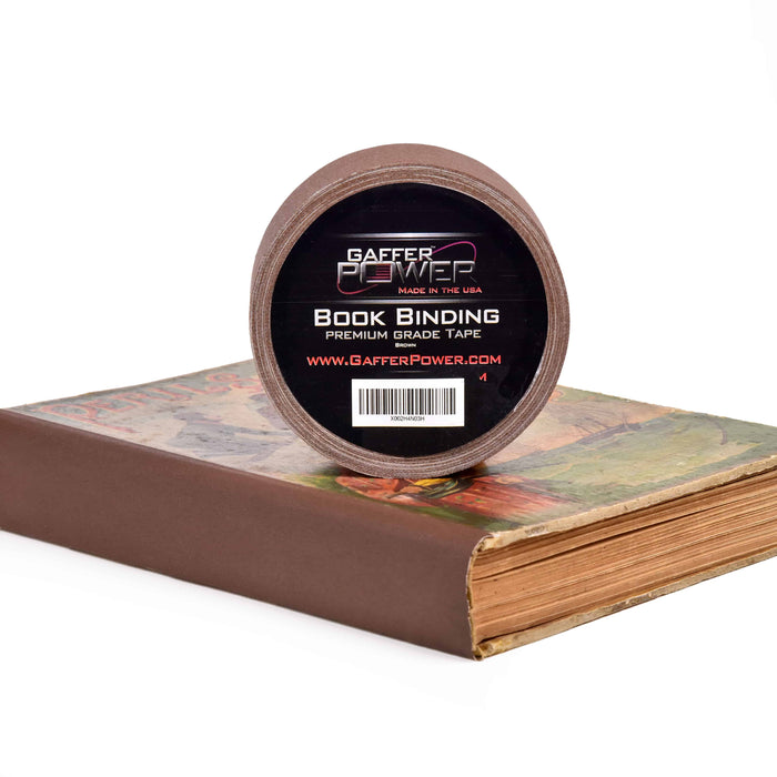 Bookbinding Cloth Book Repair Tape - Brown 2 in X 15 Yds