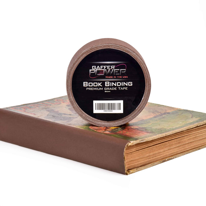 Bookbinding Cloth Book Repair Tape - Brown 2 in X 15 Yds