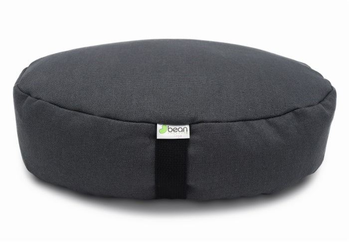 Hemp Zafu Meditation Cushion - 17 oz. Hemp Fabric with Organic Buckwheat Hull fill