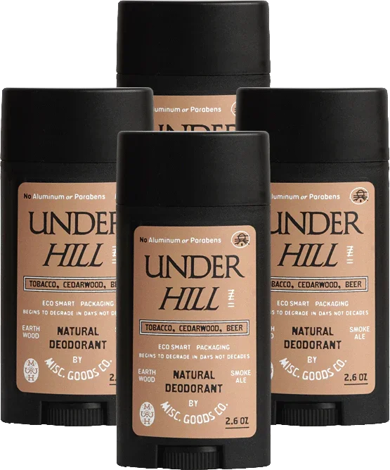 "Underhill" Natural Deodorant