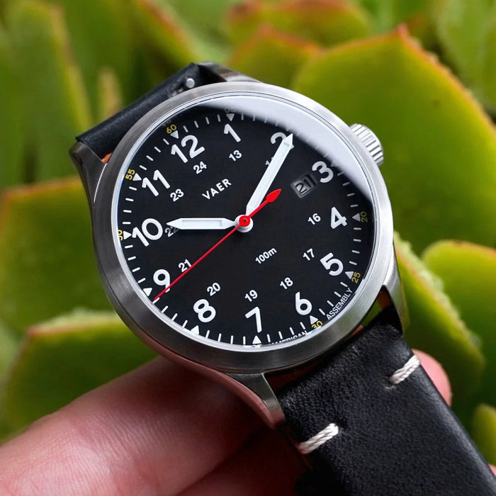 C5 Field Black Solar 40mm USA Watch