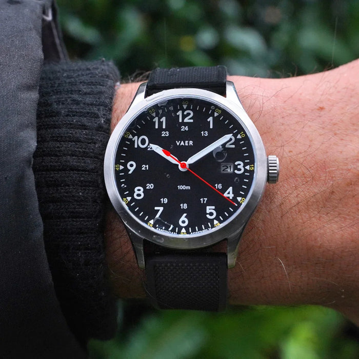 C5 Field Black Solar 40mm USA Watch