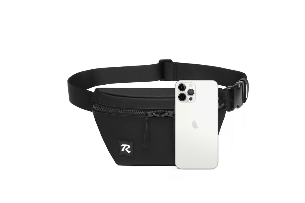 Trudy Belt Bag |  Black Nylon