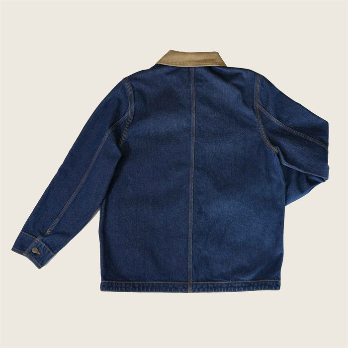 Denim Field Coat - Dark Wash