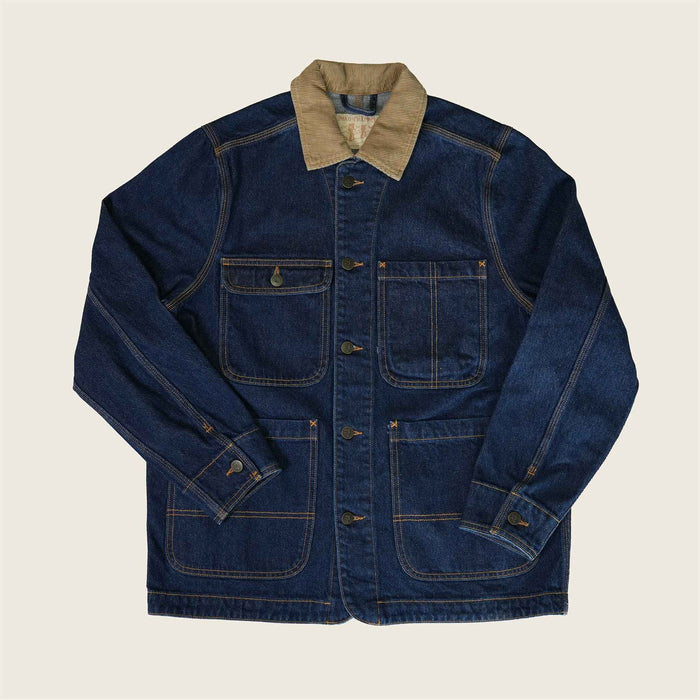Denim Field Coat - Dark Wash