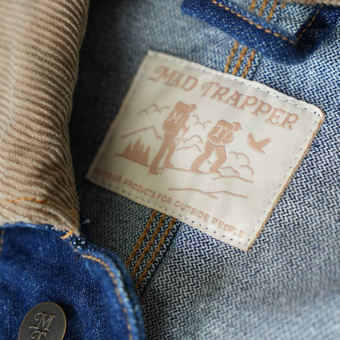 Denim Field Coat - Dark Wash