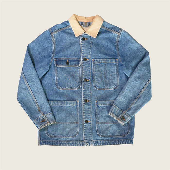 Denim Field Coat - Light Wash