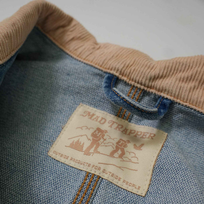 Denim Field Coat - Light Wash