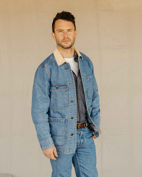 Denim Field Coat - Light Wash