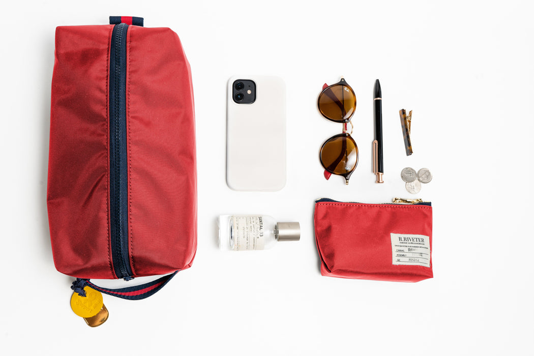 Dopp | Victory Red Nylon - American Heritage Collection