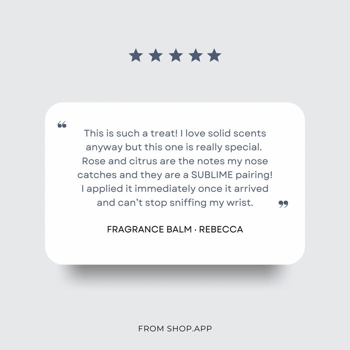 Fragrance Balm