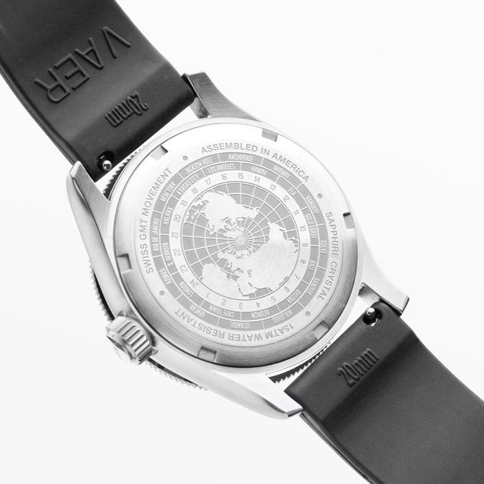 G2 Meridian Navy/Red 39mm USA GMT Watch
