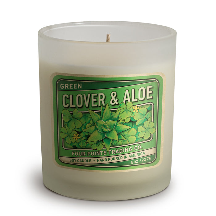 Green Clover & Aloe Candle