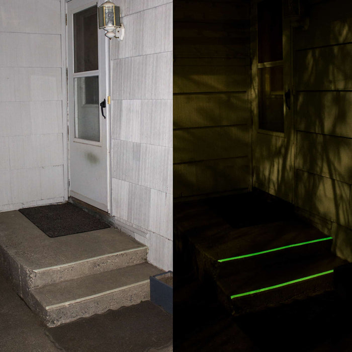 Glow  Gaffer Tape, 1 Inch x 15 Feet, Glow In Dark Tape Green