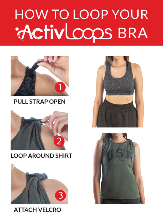 Activloops 2-in-1 ProWikMax Sports Bra