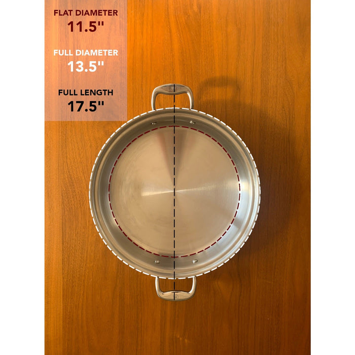 Titanium Series 12 Quart Stock Pot with Lid