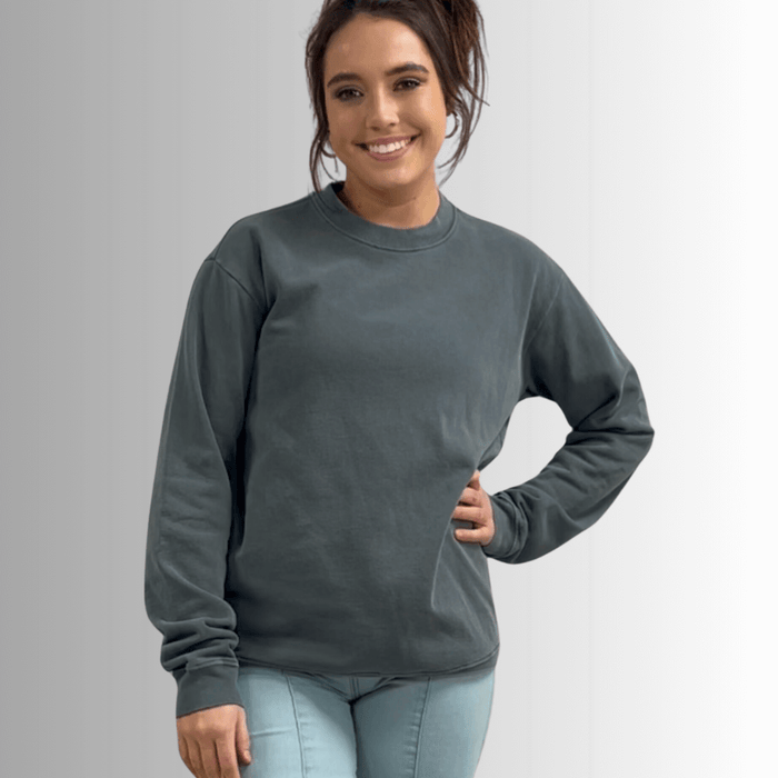 Brynlee Heavyweight Crew Neck Fleece Sweatshirt