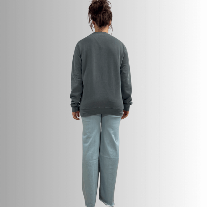 Brynlee Heavyweight Crew Neck Fleece Sweatshirt