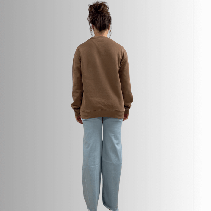 Brynlee Heavyweight Crew Neck Fleece Sweatshirt