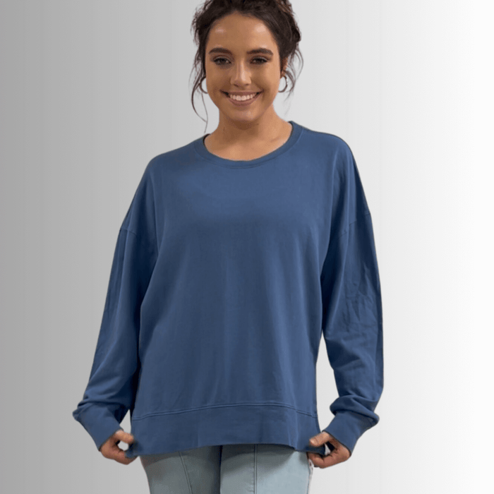 Tessa Lightweight French Terry Sweatshirt