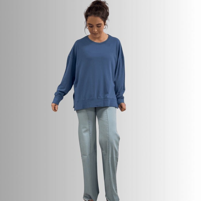 Tessa Lightweight French Terry Sweatshirt