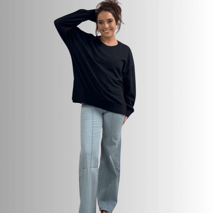 Tessa Lightweight French Terry Sweatshirt