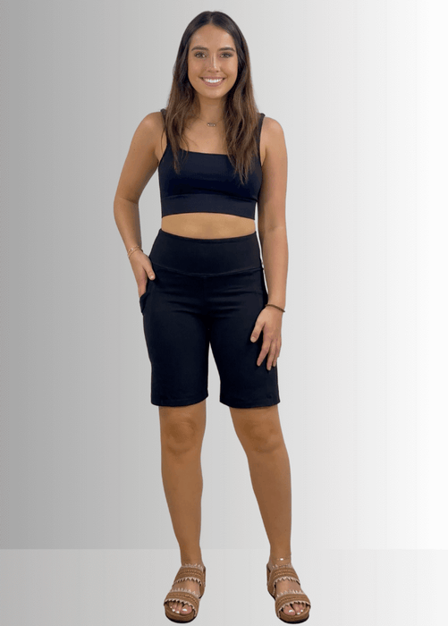 Perfect Fit Hybrid Cotton Shorts Dark Denim