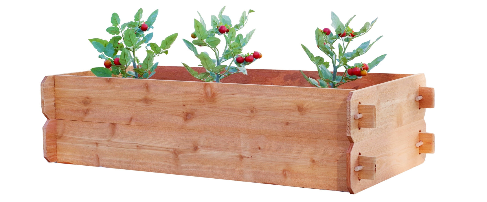 Timberlane Gardens Raised Garden Bed Kit Double Deep (Two 2x4)