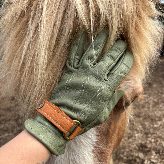 Deerskin Riding Gloves