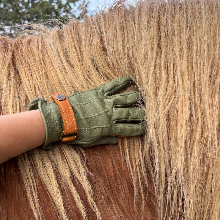 Deerskin Riding Gloves