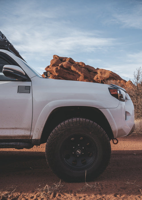 American Flag Magnets Brilliant White Stars w/ Tactilian Logo