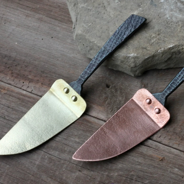 Brass Pie and Cake Server