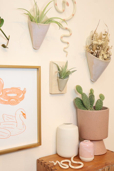 Medium Ceramic Wall Planter