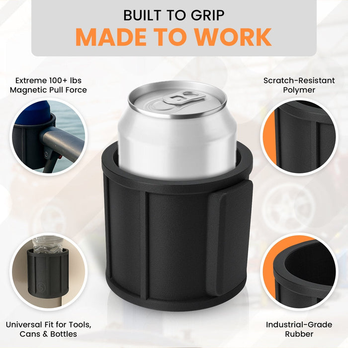 SoftJaw Slim Magnetic Cupholder