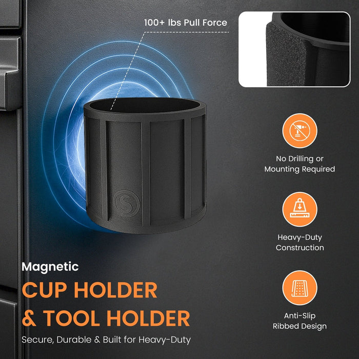 SoftJaw Slim Magnetic Cupholder