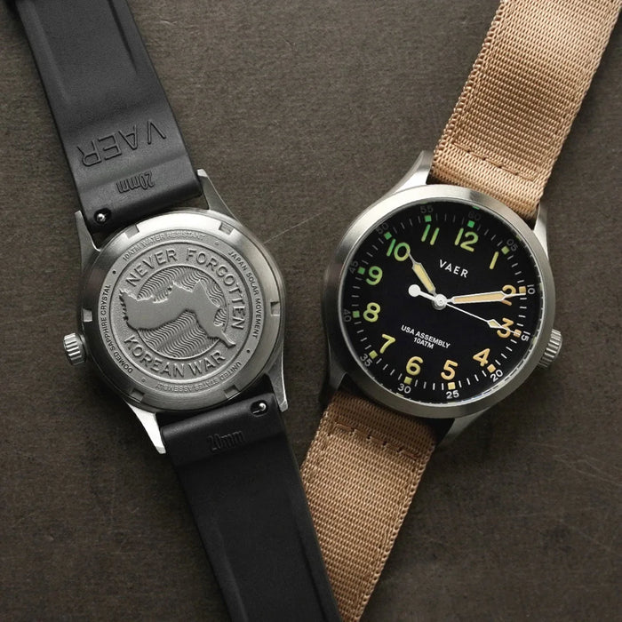 C3 Korean Field 36mm USA Solar Watch