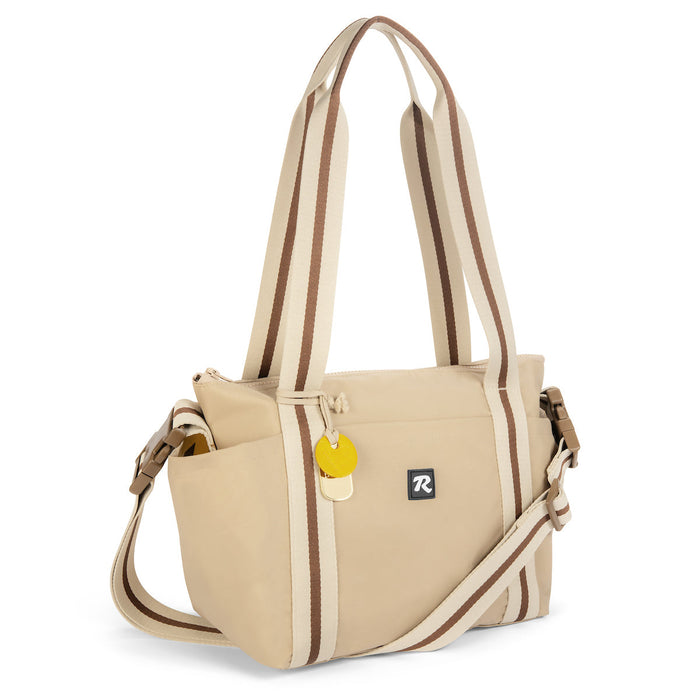 Mattie Large | Khaki Nylon Satchel