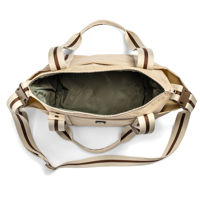 Mattie Large | Khaki Nylon Satchel