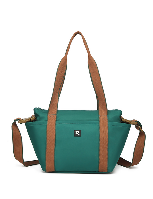 Mattie Large |  Forest Nylon  + Webbed Strap