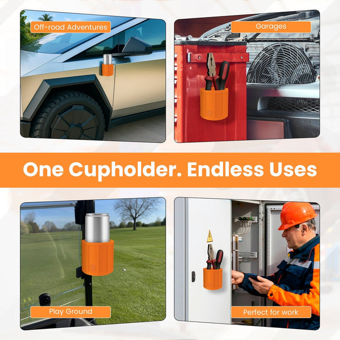 SoftJaw Slim Magnetic Cupholder