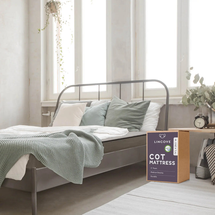 Cot Memory Foam Mattress - Made In USA