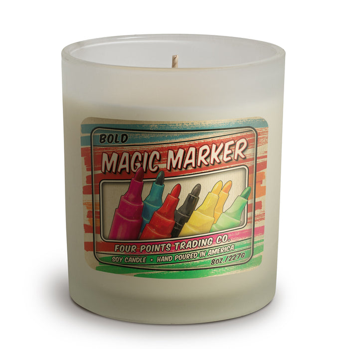 Magic Marker Candle
