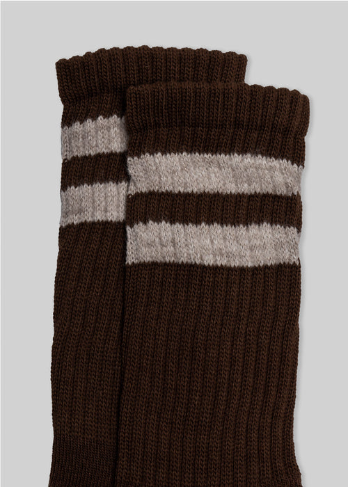 The Retro Double Stripe Sock