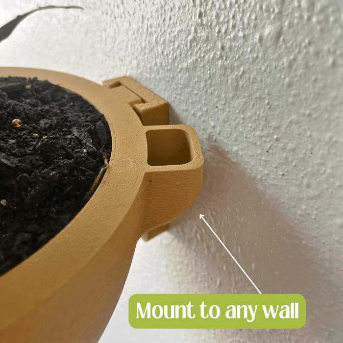 Magic Wall Planters with Internal Water Reservoir