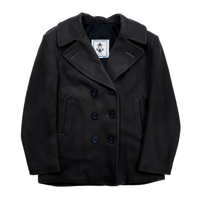 Women's Navigator Wool Peacoat - Black