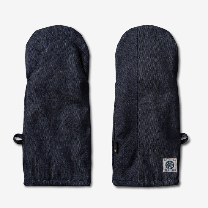 DUAL-HAND OVEN MITT